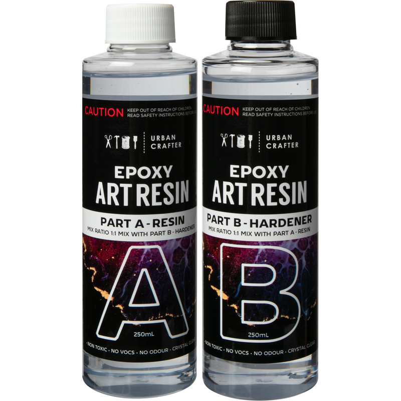 Urban Crafter Epoxy Resin Kit 1:1, 500ml (250ml + 250ml)