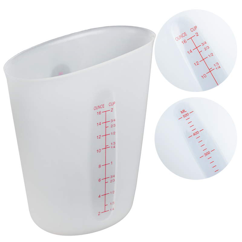 Urban Crafter Silicone Measuring & Mixing Cups-500ml