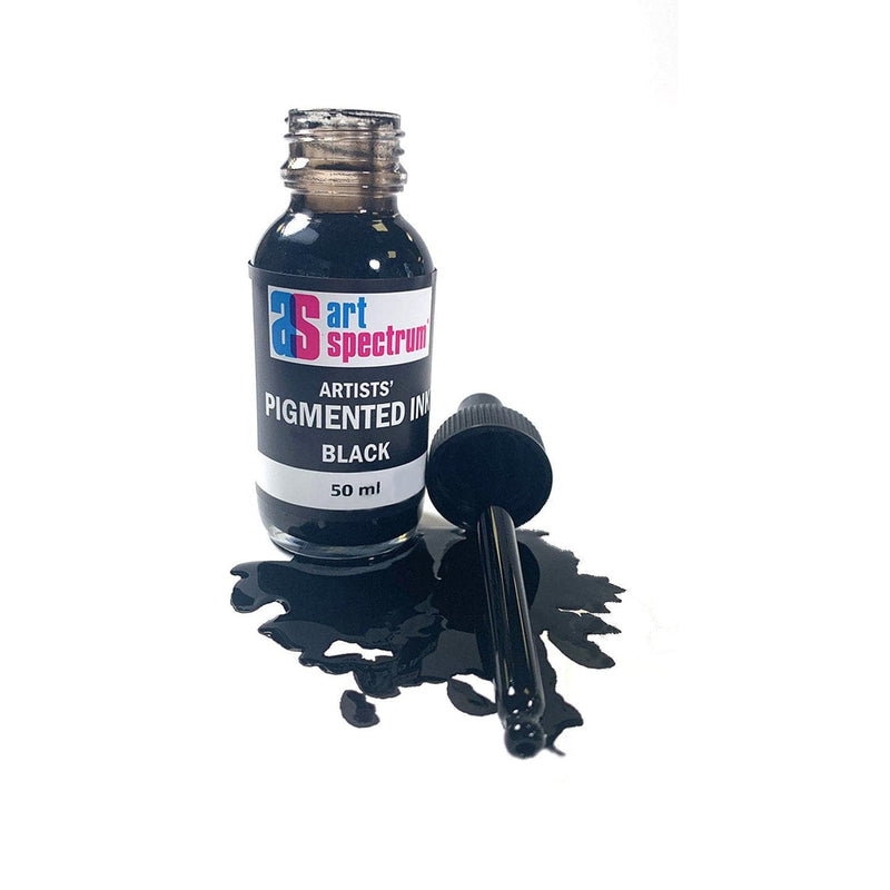 Art Spectrum Pigmented Ink 50Ml Black