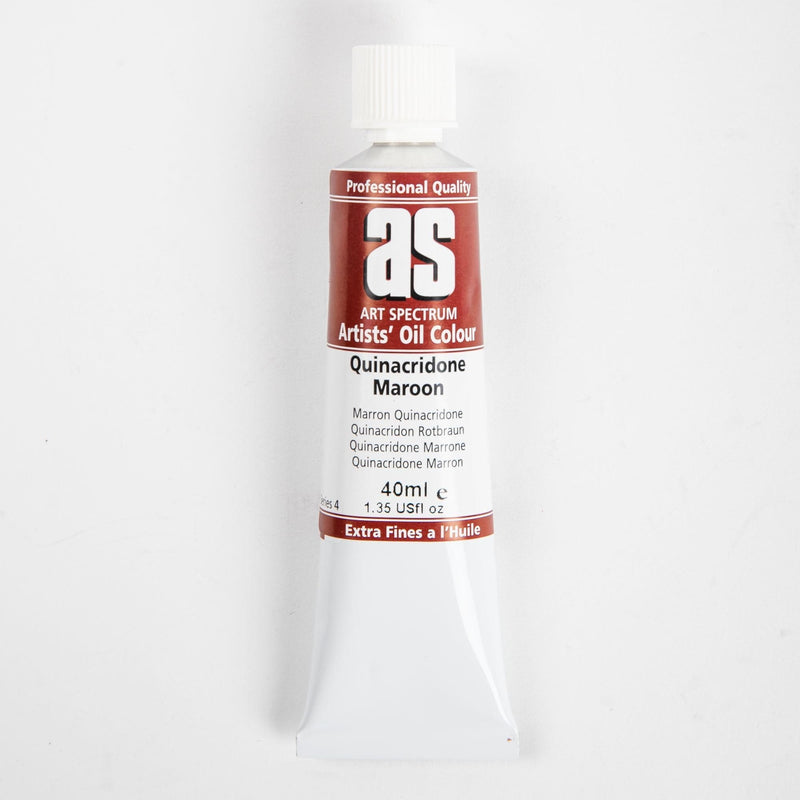 Art Spectrum Oil Paint 40mL Quinacridone Maroon S4