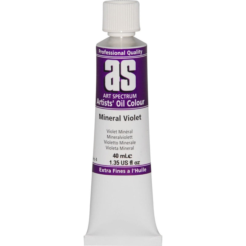 Art Spectrum Oil Paint 40mL Mineral Violet S4