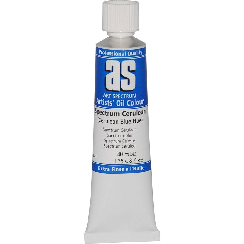 Art Spectrum Oil Paint 40mL Spectrum Cerulean S1