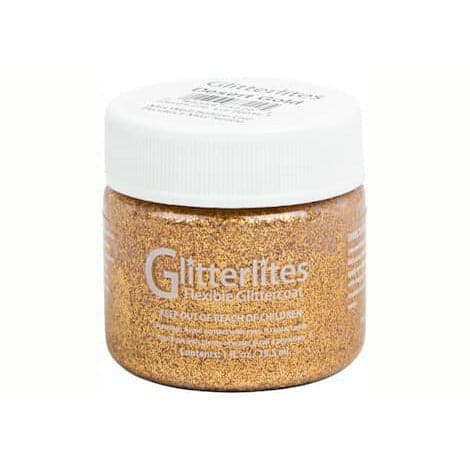Angelus Glitterlite Acrylic Paint Desert Gold #220 Paint 29Ml