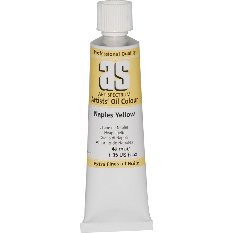 Art Spectrum Oil Paint 40mL Naples Yellow  S1