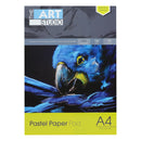 Steel Blue The Art Studio A4 180gsm Pastel Paper Pad Assorted Colours 20 Sheets Pastels Pads