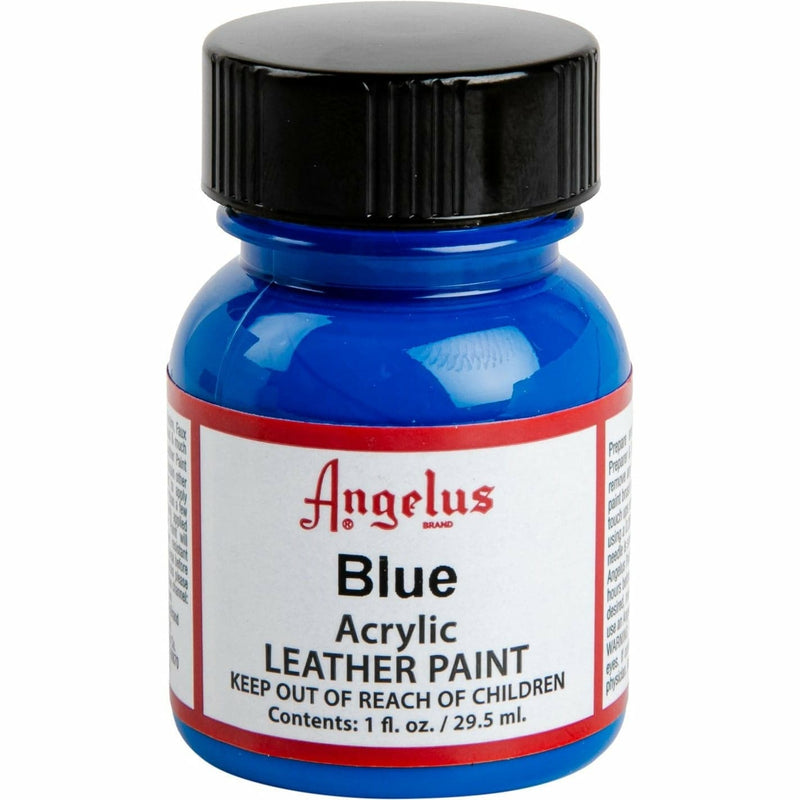 Angelus Acrylic Paint Blue #040 29Ml Use On Leather, Vinyl Or Fabric