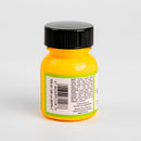 Gold Angelus Neon Acrylic Paint Sunset Yellow 29Ml Use On Leather, Vinyl Or Fabric Leather and Vinyl Paint