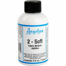 Light Gray Angelus 2-Soft Additive For Fabrics 118Ml Leather and Vinyl Paint