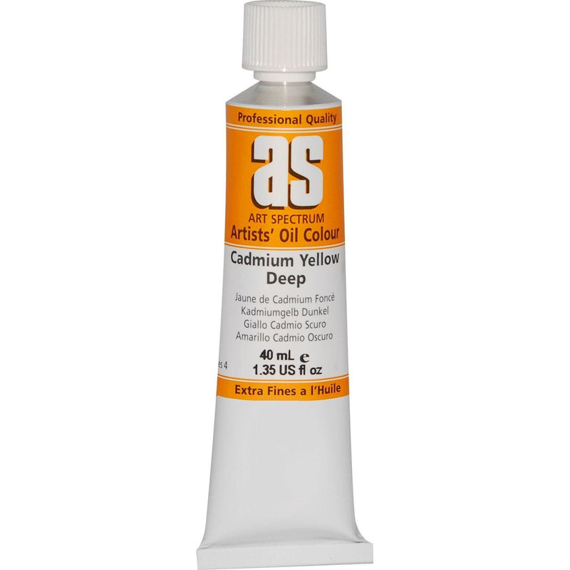 Art Spectrum Oil Paint 40mL Cadmium Yellow Deep  S4