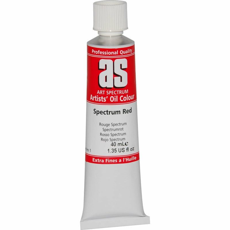 Art Spectrum Oil Paint 40mL Spectrum Red  S1