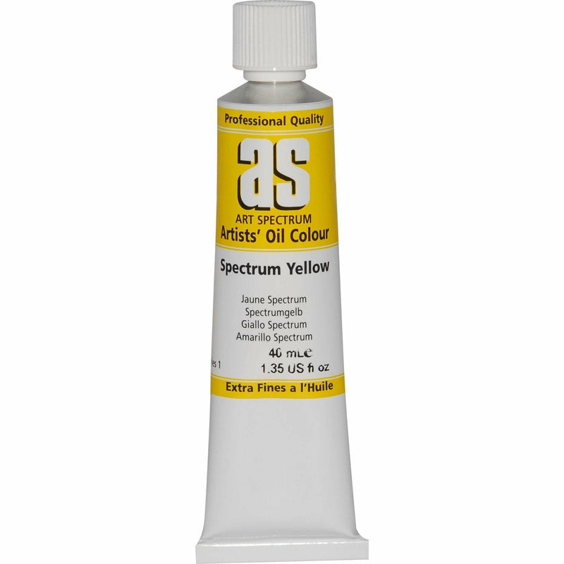 Art Spectrum Oil Paint 40mL Spectrum Yellow  S1