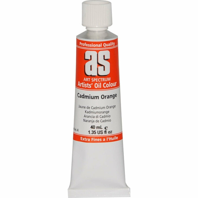 Art Spectrum Oil Paint 40mL Cadmium Orange  S4