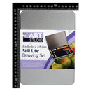 White Smoke The Art Studio Still Life Colour Drawing Tin Set Pastels & Charcoal
