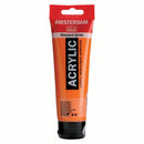 White Smoke Amsterdam Acrylic Paint, 120ml - 276 - Azo Orange Acrylic Paints