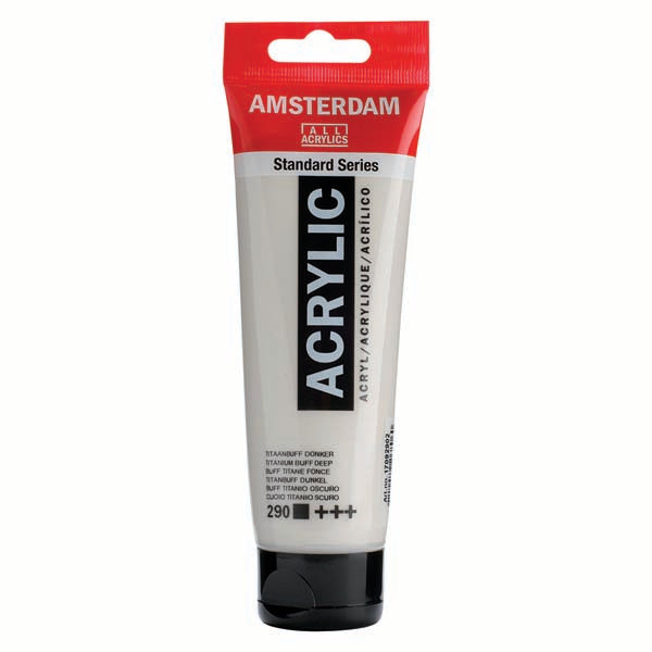 Amsterdam Acrylic Paint, 120ml - 290 - Titan.Buff Dp