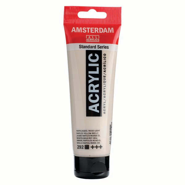 Amsterdam Acrylic Paint, 120ml - 292 - Naples Yellow Red Light