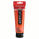 White Smoke Amsterdam Acrylic Paint, 120ml - 311 - Vermilion Acrylic Paints