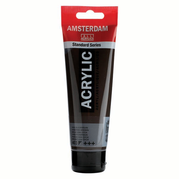 Amsterdam Acrylic Paint, 120ml - 403 - Vandyke Brown