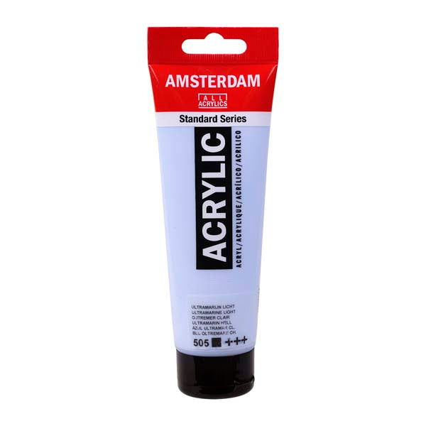 Amsterdam Acrylic Paint, 120ml - 505 - Ultramarine Light