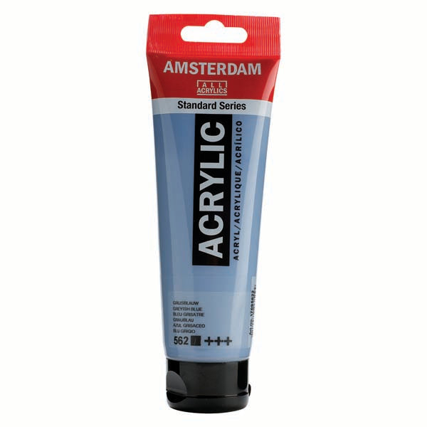 Amsterdam Acrylic Paint, 120ml - 562 - Greyish Blue