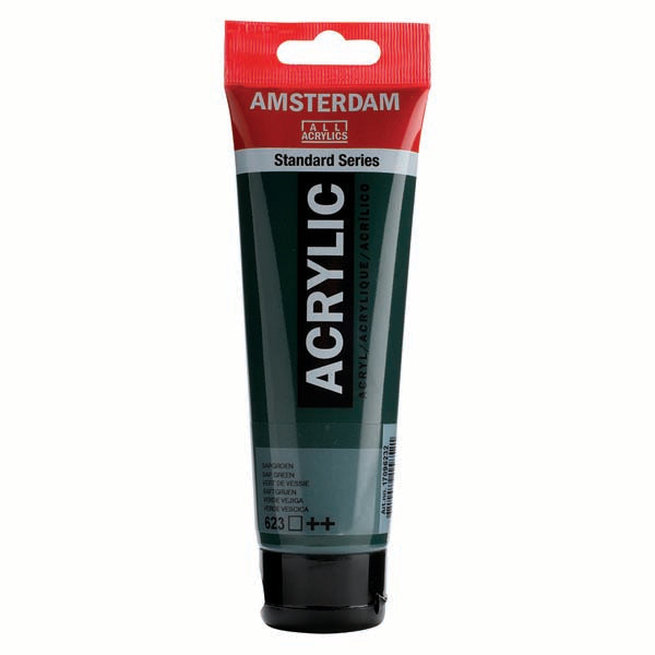 Amsterdam Acrylic Paint, 120ml - 623 - Sap Green