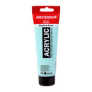 White Smoke Amsterdam Acrylic Paint, 120ml - 660 - Turquoise Green Light Acrylic Paints