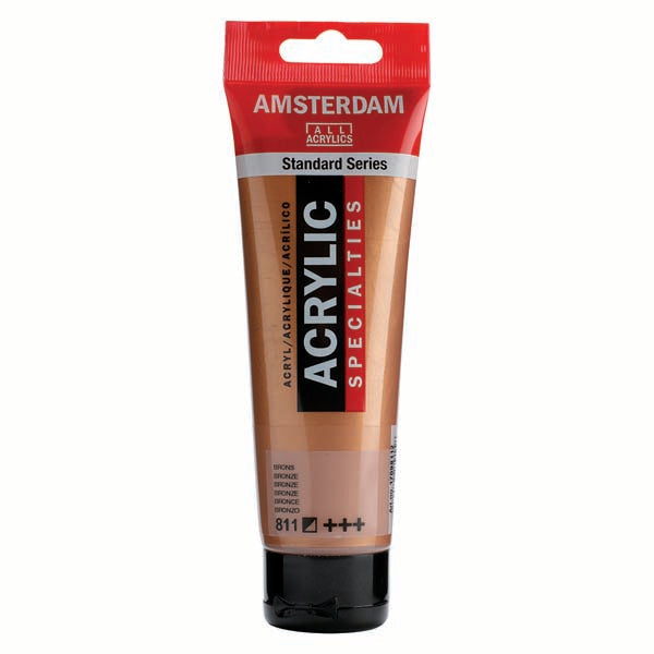 Amsterdam Acrylic Paint, 120ml - 811 - Bronze