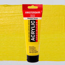 Gold Amsterdam Acrylic Paint, 120ml - 831 - Metallic Yellow Acrylic Paints