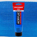 Dodger Blue Amsterdam Acrylic Paint, 120ml - 834 - Metallic Blue Acrylic Paints