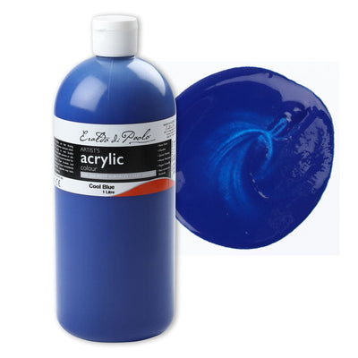 Eraldo di Paolo Acrylic Paint, Cool Blue, 1L