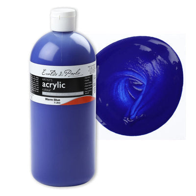 Eraldo di Paolo Acrylic Paint, Warm Blue, 1L