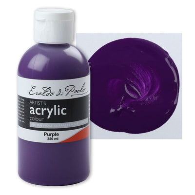 Eraldo di Paolo Acrylic Paint, Purple, 250ml