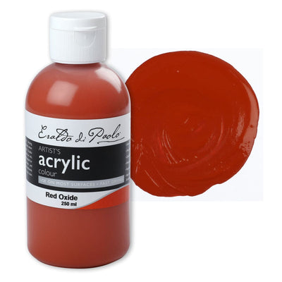 Eraldo di Paolo Acrylic Paint, Red Oxide, 250ml