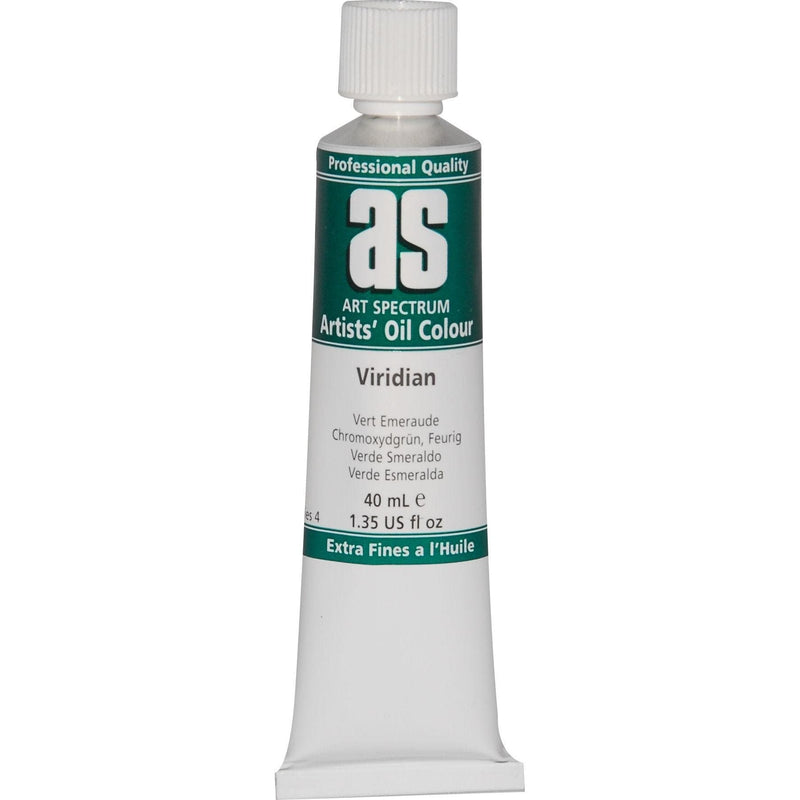 Art Spectrum Oil Paint 40mL Viridian  S4