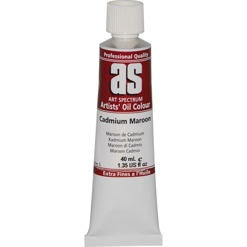 Art Spectrum Oil Paint 40mL Cadmium Maroon  S5