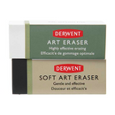 White Smoke Derwent Dual Eraser Pack, 2pcs Drawing Accessories