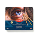 Midnight Blue Derwent Lighfast Pencils Tin 24 Pencils