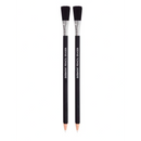 White Smoke Derwent Eraser Pencil and Brush Set, 2pcs Drawing Accessories