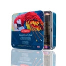 Gray Derwent Chromaflow Pencils Tin 72 Pencils