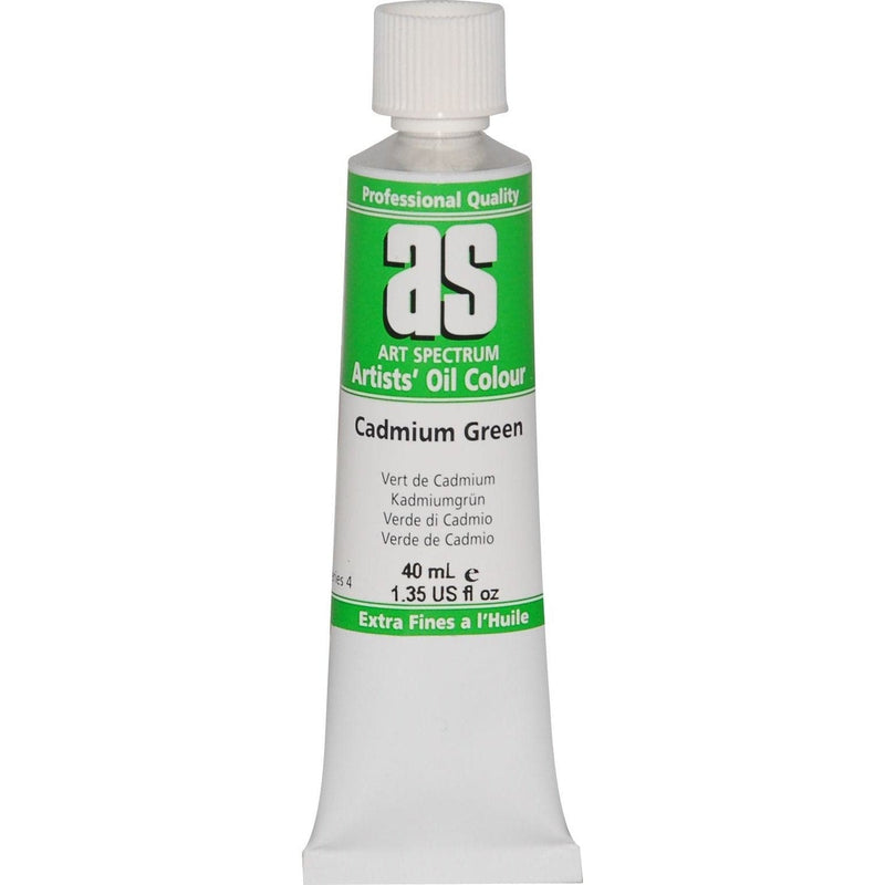 Art Spectrum Oil Paint 40mL Cadmium Green  S4
