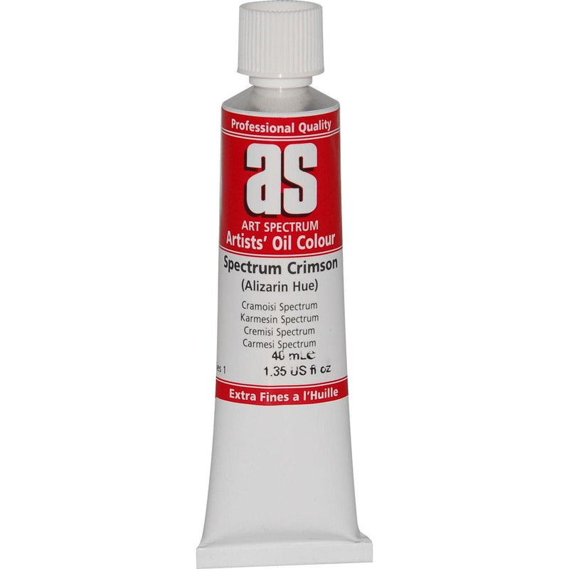 Art Spectrum Oil Paint 40mL Spectrum Crimson  S1