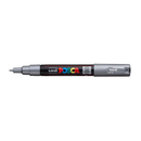 White Smoke Posca PC1M  Extra Fine Bullet Tip Paint Marker, Silver Paint Markers