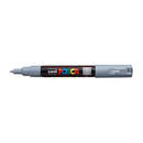 White Smoke Posca PC1M  Extra Fine Bullet Tip Paint Marker, Grey Paint Markers