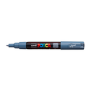 White Smoke Posca PC1M  Extra Fine Bullet Tip Paint Marker, Slate Grey Paint Markers