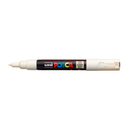 White Smoke Posca PC1M  Extra Fine Bullet Tip Paint Marker, Ivory Paint Markers