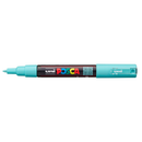 White Smoke Posca PC 1MR Ultra Fine Bullet Tip Paint Marker, Aqua Green Paint Markers