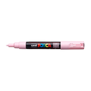 White Smoke Posca PC1M  Extra Fine Bullet Tip Paint Marker, Light Pink Paint Markers