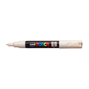White Smoke Posca PC1M  Extra Fine Bullet Tip Paint Marker, Beige Paint Markers