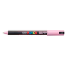 Gray Posca PC 1MR Ultra Fine Bullet Tip Paint Marker, Light Pink Paint Markers