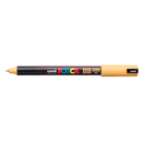 Gray Posca PC 1MR Ultra Fine Bullet Tip Paint Marker, Apricot Paint Markers